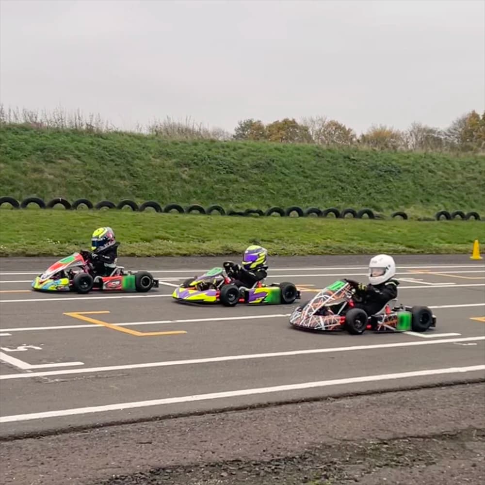 Karting training session